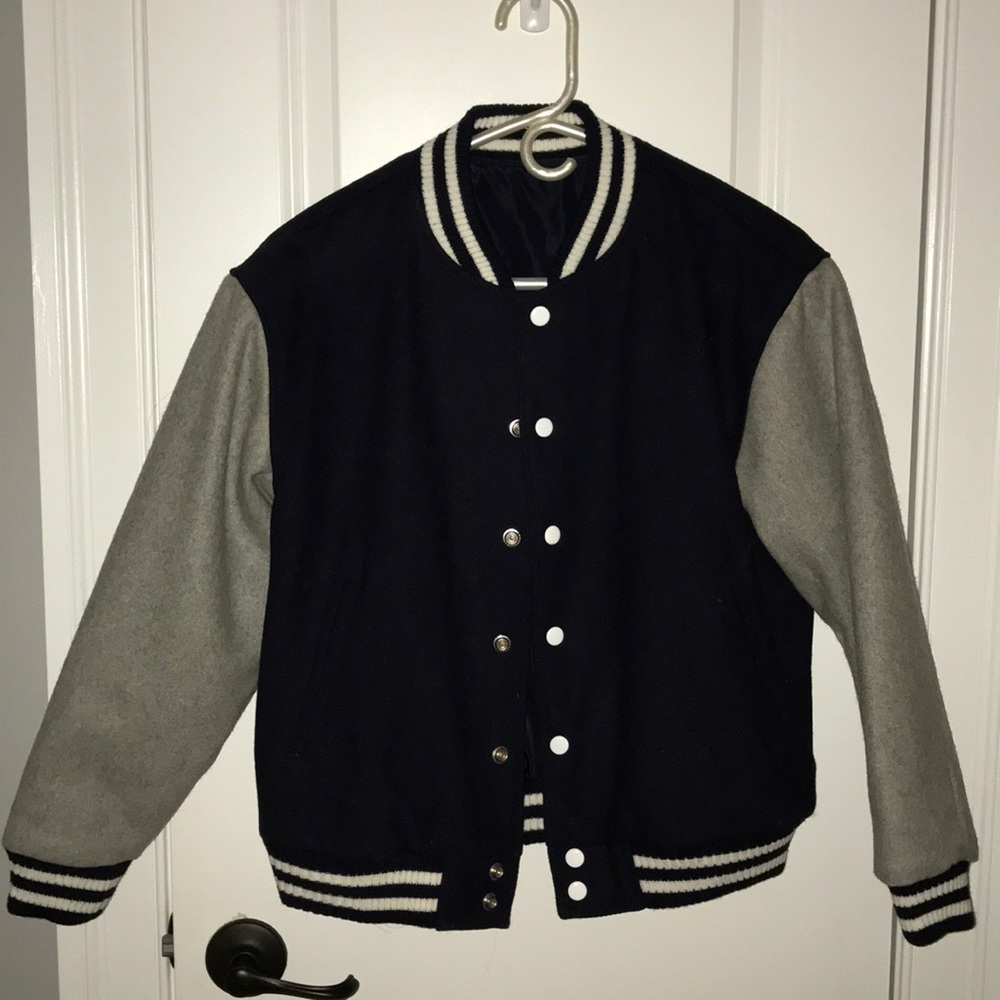 “Varsity-Inspired” Bomber Jacket